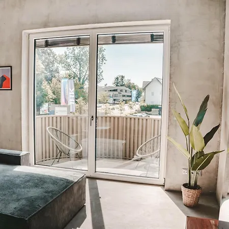 Sunset Club - Loft - 155 M2 Sichtbeton - Zentral Appartement Memmingen Buitenkant foto