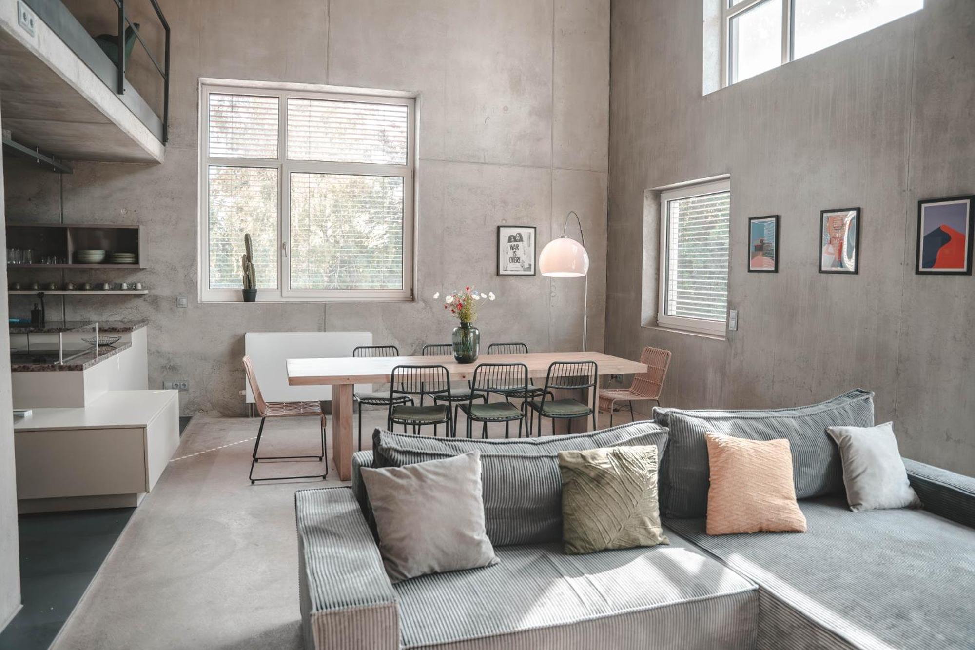 Sunset Club - Loft - 155 M2 Sichtbeton - Zentral Apartment Memmingen